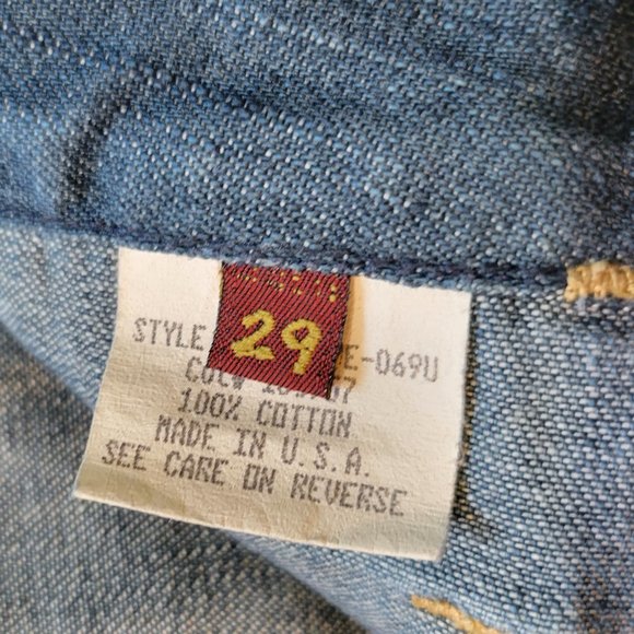 7 For all Mankind Jean Skirt Size 29 - Picture 3 of 6